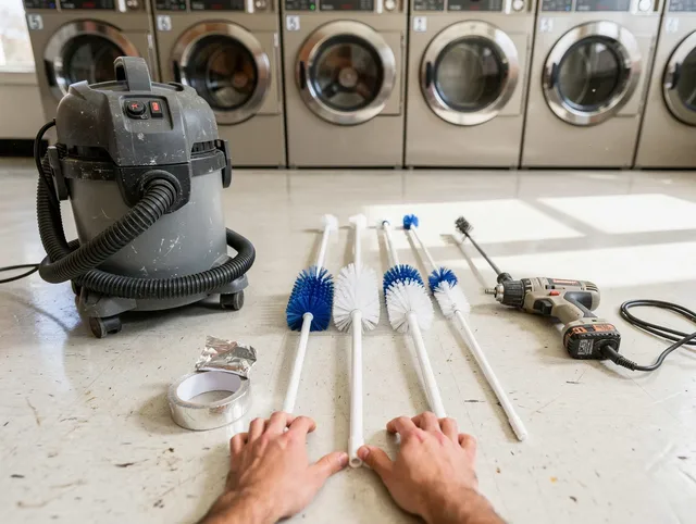 Commercial-grade dryer vent cleaning by Akron Dryer Vent Cleaning in Akron